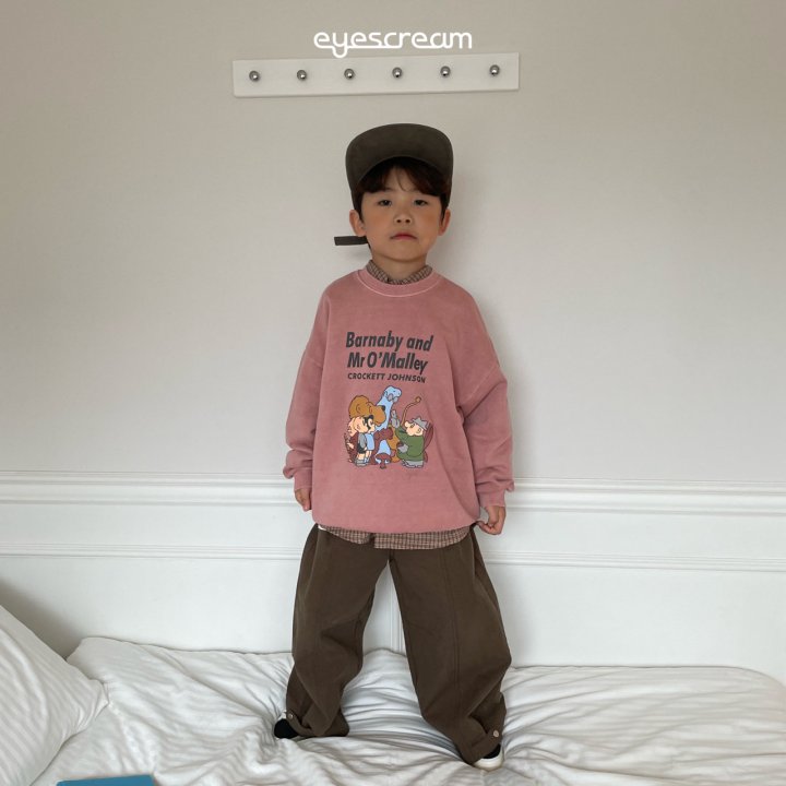 Eyescream - Korean Children Fashion - #prettylittlegirls - Friends Pig Sweatshirt - 6
