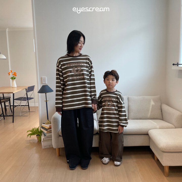 Eyescream - Korean Women Fashion - #momslook - 42 Stripe Tee Adult - 11