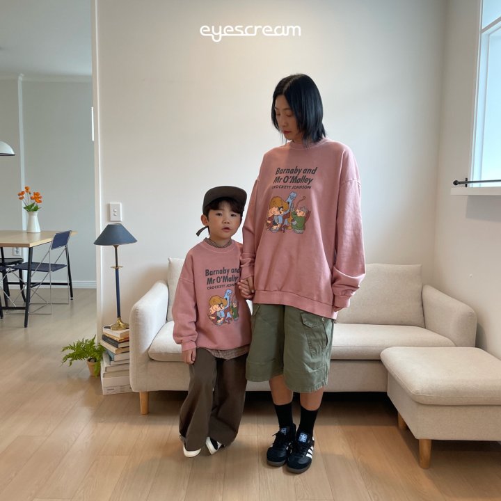 Eyescream - Korean Women Fashion - #momslook - Friends Pig Sweatshirt Adult - 12