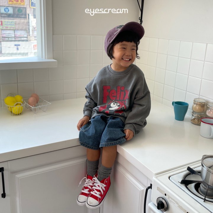 Eyescream - Korean Women Fashion - #vintagekidsstyle - Felix Pig Sweatshirt Adult - 3