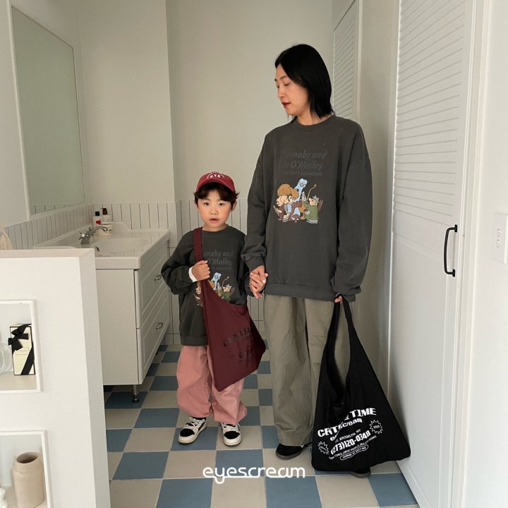 Eyescream - Korean Women Fashion - #womensfashion - Friends Pig Sweatshirt Adult - 9