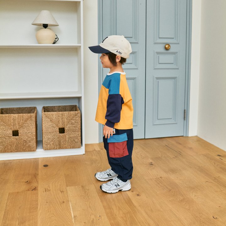 Firstblue - Korean Children Fashion - #childofig - Vintage Raglan Tee - 3