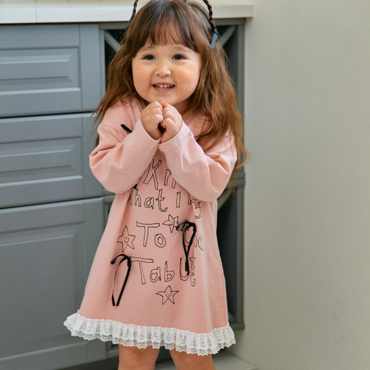 Firstblue - Korean Children Fashion - #childrensboutique - Star Ribbon One-piece - 9