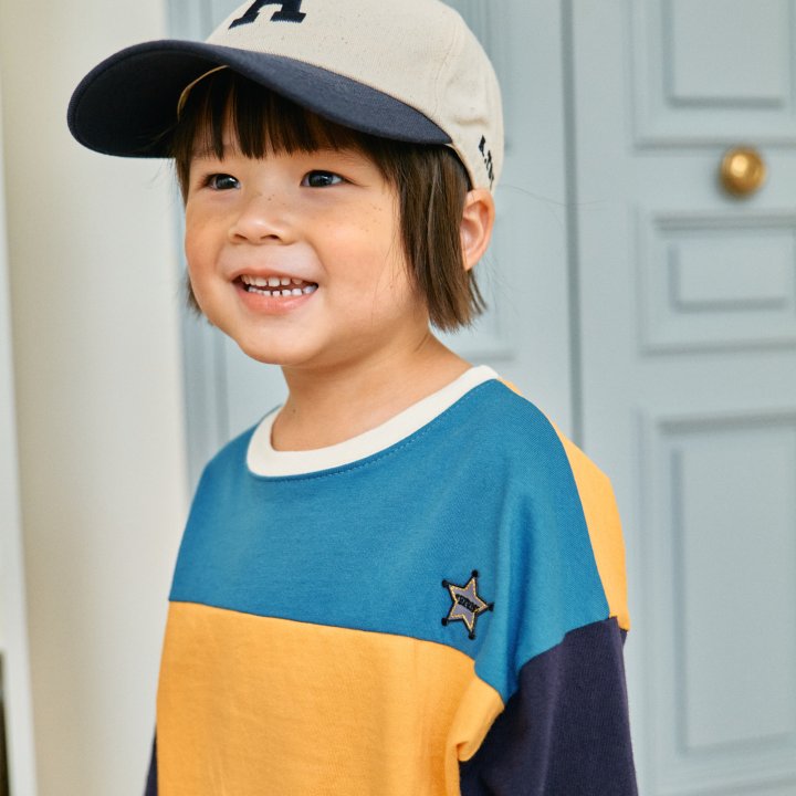 Firstblue - Korean Children Fashion - #designkidswear - Vintage Raglan Tee - 5