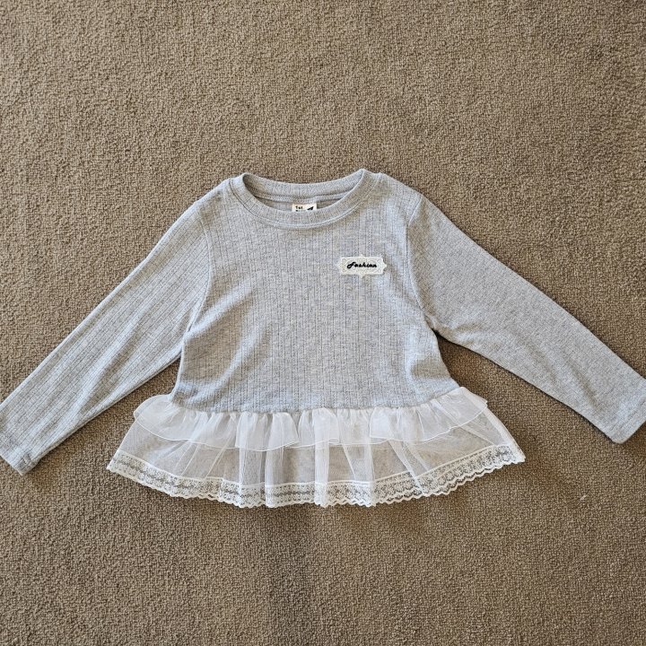 Firstblue - Korean Children Fashion - #designkidswear - Shiny Tee - 12