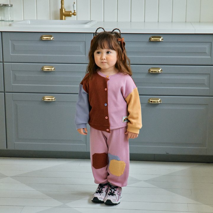 Firstblue - Korean Children Fashion - #designkidswear - Waffle Cardigan - 9