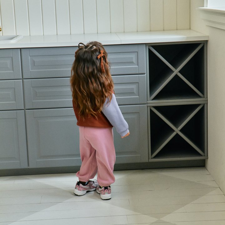 Firstblue - Korean Children Fashion - #designkidswear - Waffle Bread Pants - 7