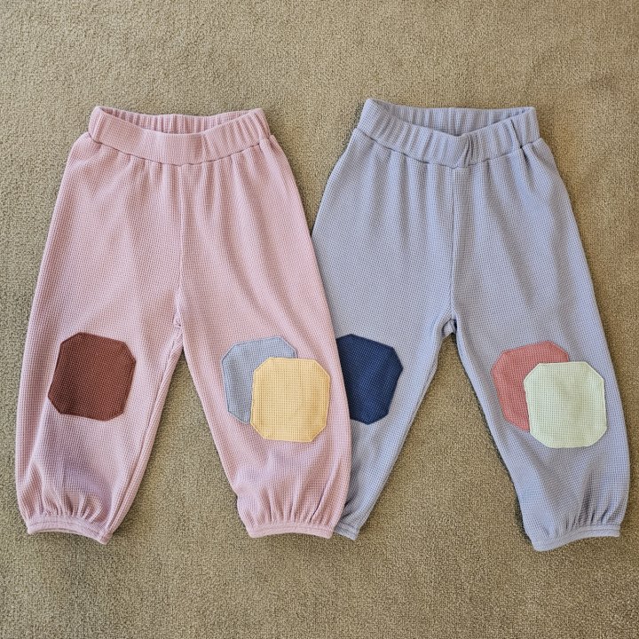 Firstblue - Korean Children Fashion - #discoveringself - Waffle Bread Pants - 8