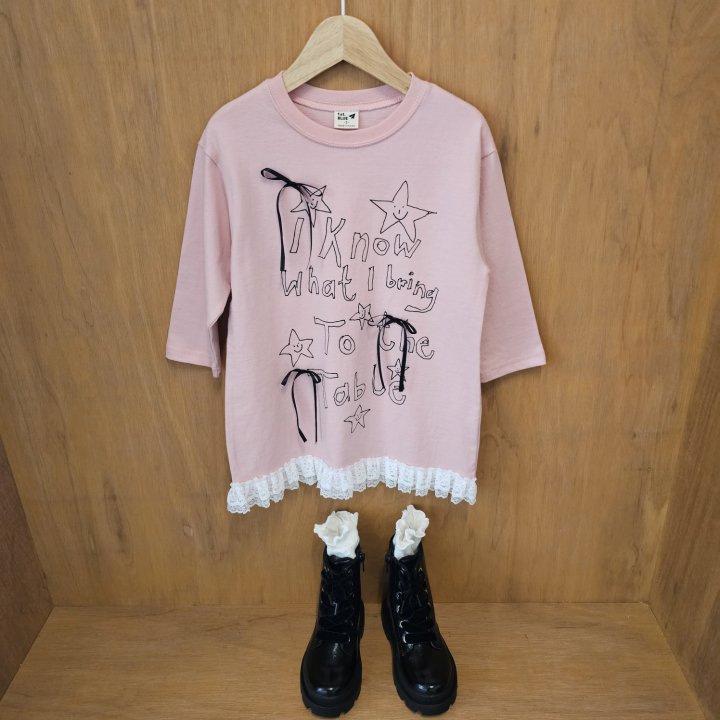 Firstblue - Korean Children Fashion - #fashionkids - Star Ribbon One-piece - 12