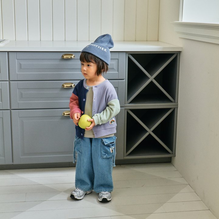 Firstblue - Korean Children Fashion - #kidsshorts - Cargo Bermuda Denim Pants - 6