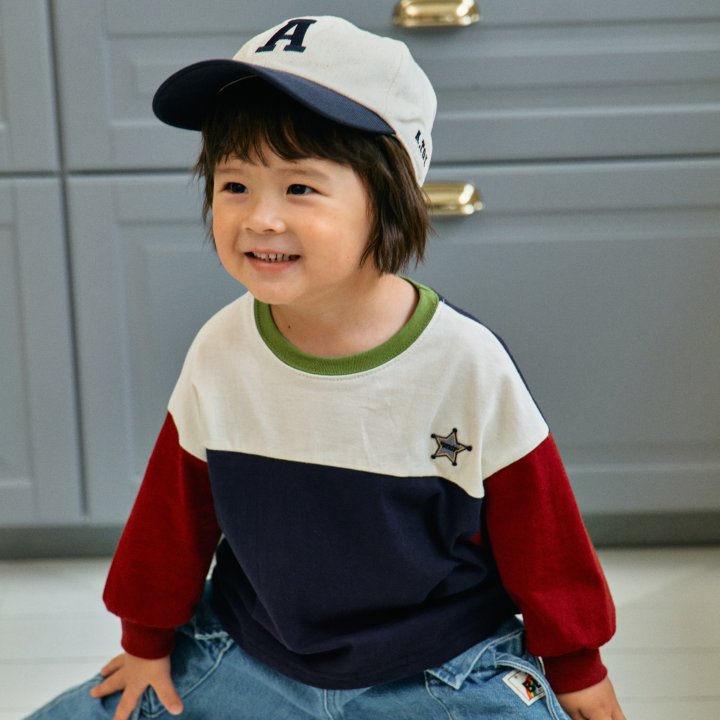 Firstblue - Korean Children Fashion - #kidsstore - Vintage Raglan Tee - 9