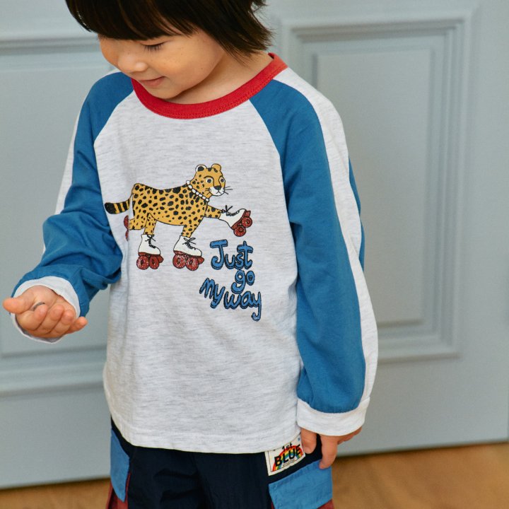 Cheetah Roller Tee by Firstblue for Child - view 6