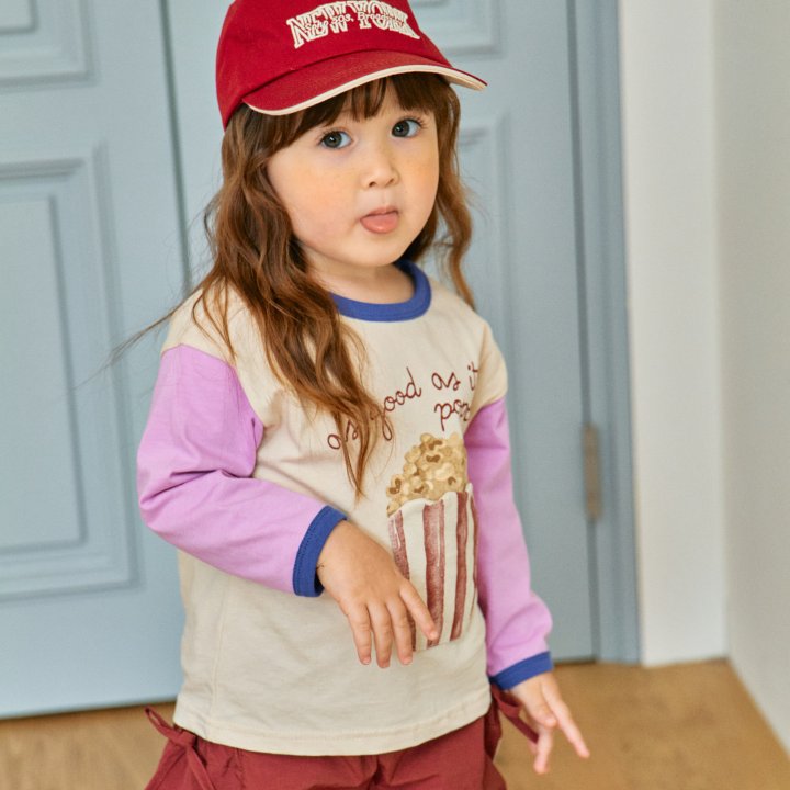 Firstblue - Korean Children Fashion - #littlefashionista - Popcorn Pocket Tee - 7