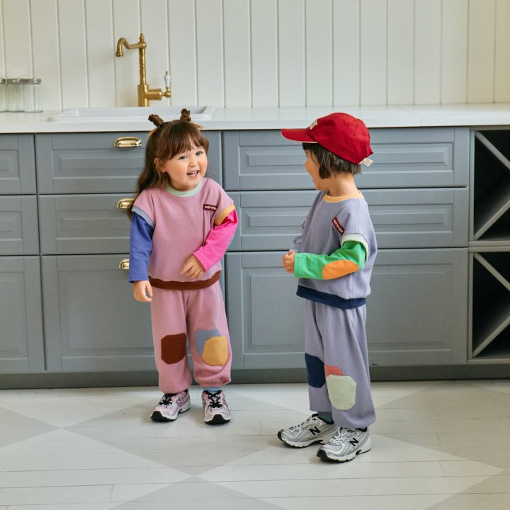 Firstblue - Korean Children Fashion - #magicofchildhood - Color Waffle Vest - 9