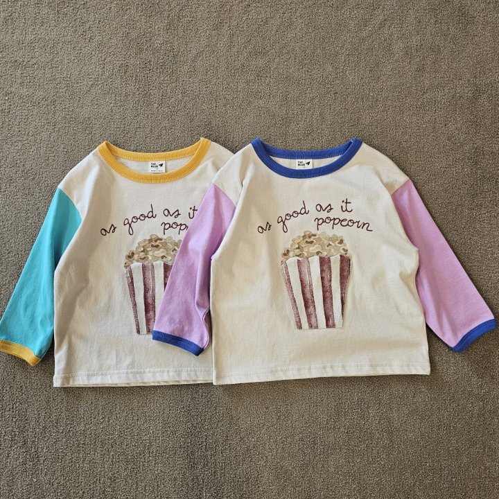 Firstblue - Korean Children Fashion - #prettylittlegirls - Popcorn Pocket Tee - 10