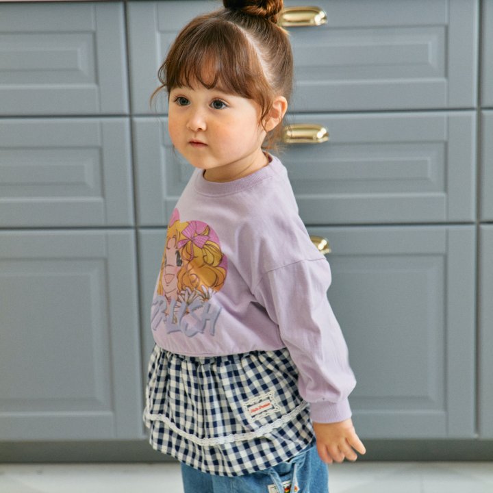 Firstblue - Korean Children Fashion - #prettylittlegirls - Lovely Girl Sweatshirt Tee - 8
