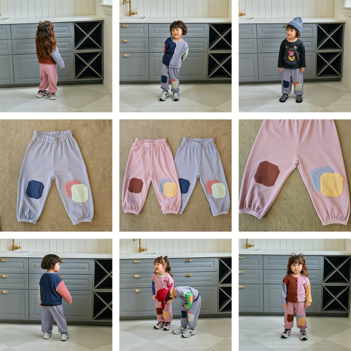 Firstblue - Korean Children Fashion - #prettylittlegirls - Waffle Bread Pants