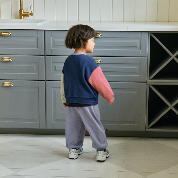 Firstblue - Korean Children Fashion - #toddlerclothing - Waffle Bread Pants - 4