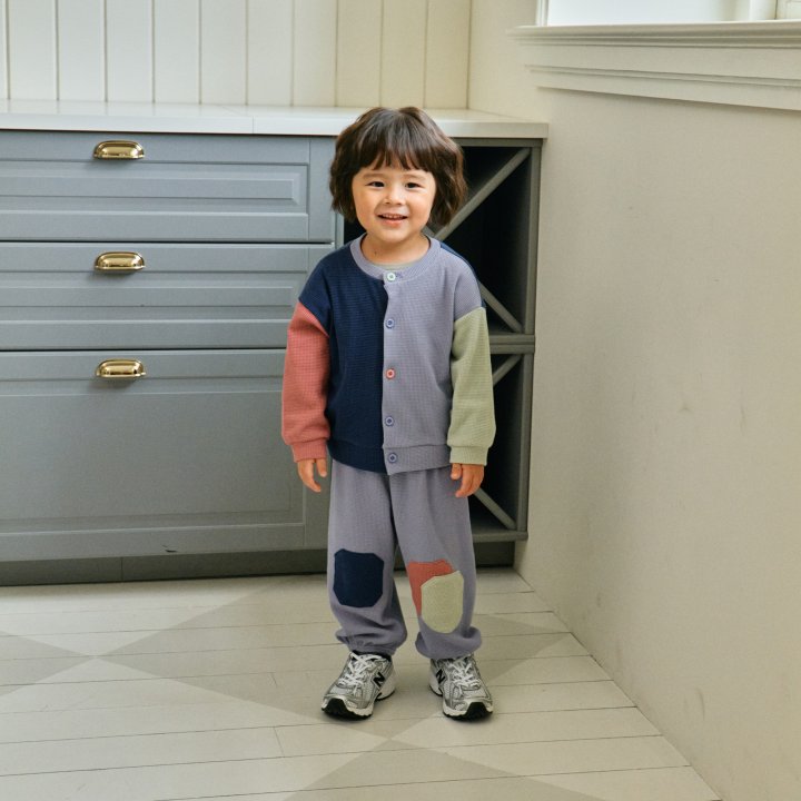 Firstblue - Korean Children Fashion - #prettylittlegirls - Waffle Cardigan - 4