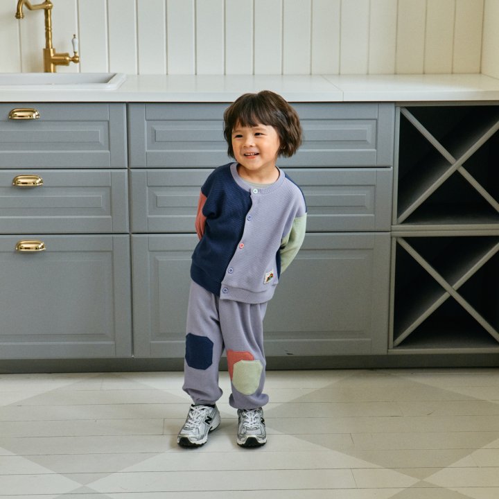 Firstblue - Korean Children Fashion - #todddlerfashion - Waffle Bread Pants - 2
