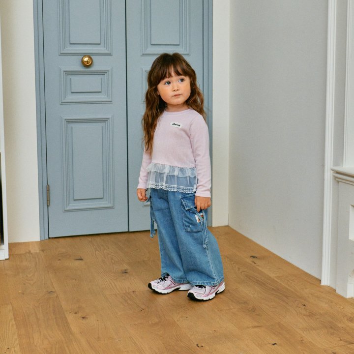 Firstblue - Korean Children Fashion - #toddlerclothing - Shiny Tee - 8