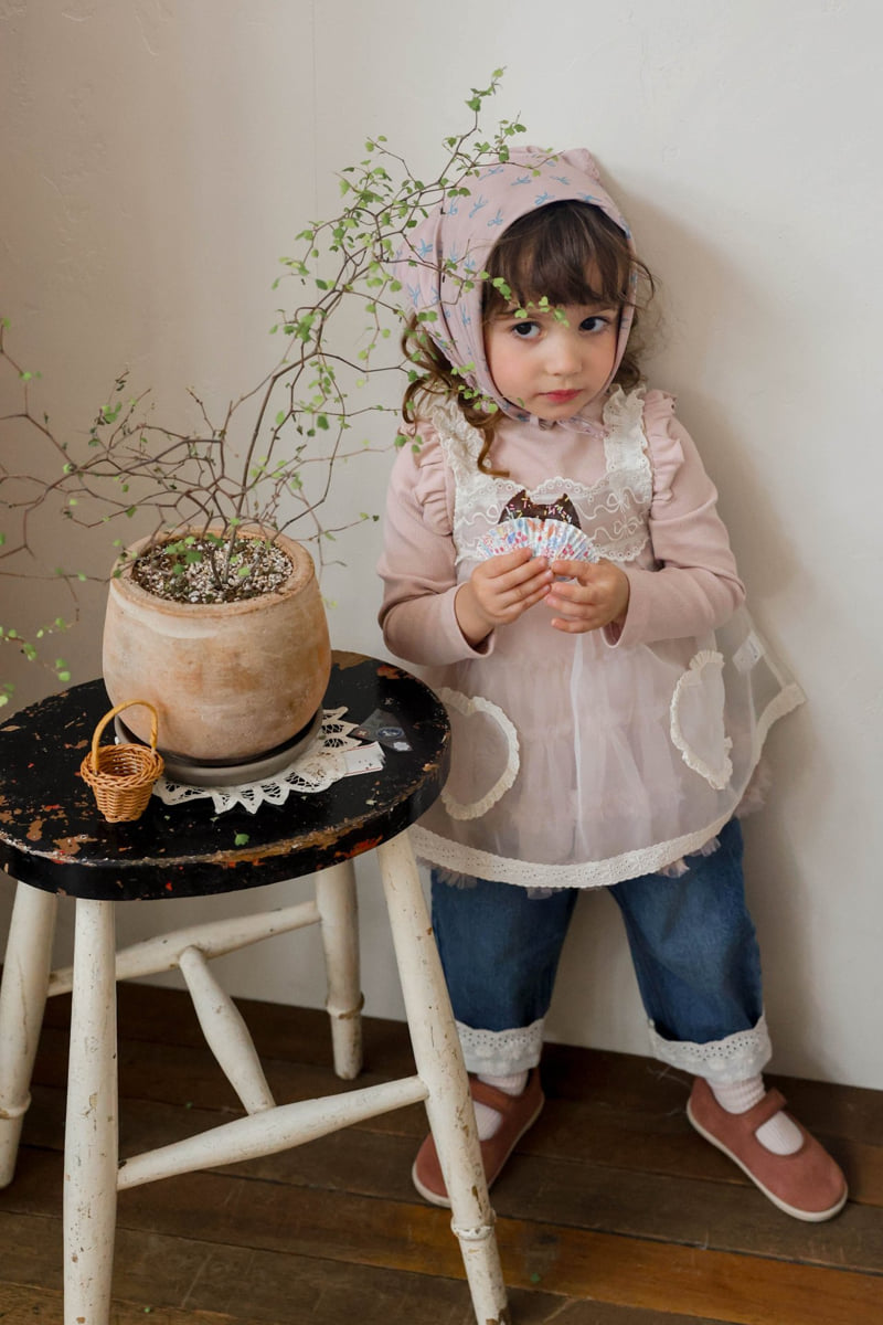 Flo - Korean Baby Fashion - #babyboutique - Heart Apron - 10