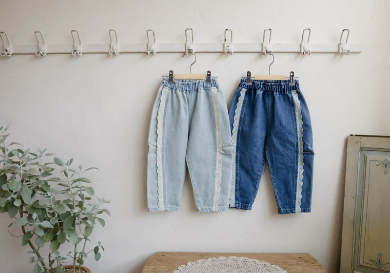 Flo - Korean Baby Fashion - #babyboutique - Seesaw Denim Pants - 12