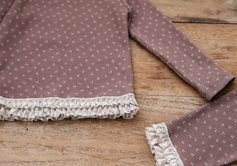 Flo - Korean Baby Fashion - #babyboutique - Bebe Frill-Up Flower Set - 12