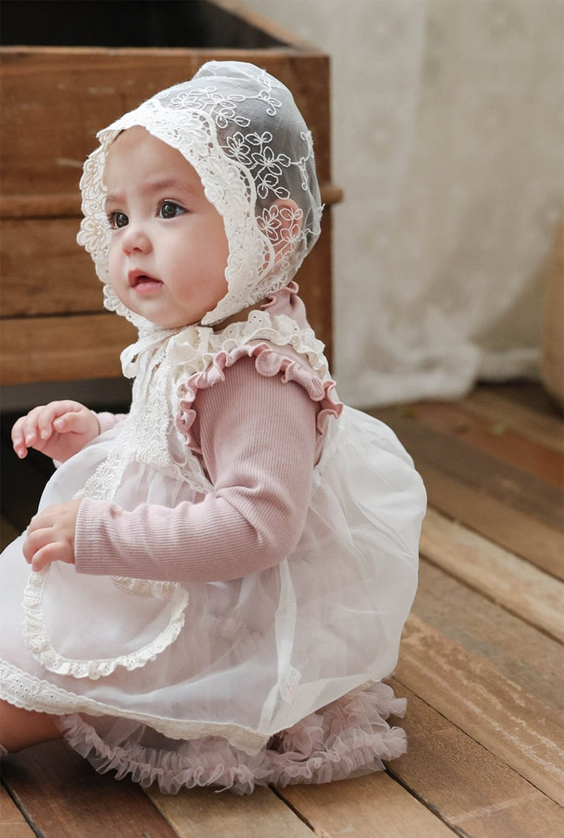 Bebe Heartie Apron by Flo for Baby - view 4