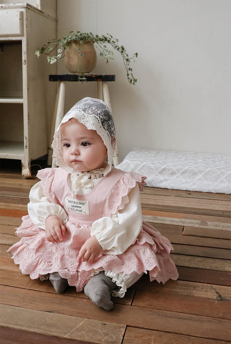 Flo - Korean Baby Fashion - #babyboutique - Bebe Ashia Apron - 3