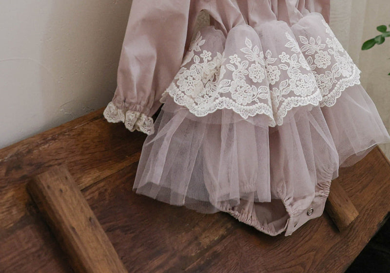 Flo - Korean Baby Fashion - #babyboutiqueclothing - Bebe Pleat One-Piece - 10
