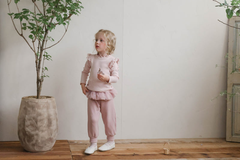 Flo - Korean Baby Fashion - #babyfever - Romance Jogger Pants - 6