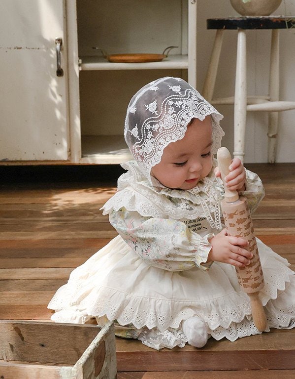 Flo - Korean Baby Fashion - #babyfever - Bebe Ashia Apron - 7