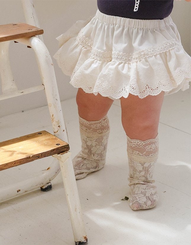Flo - Korean Baby Fashion - #babyfever - Bebe Melon Knee-High Socks - 6