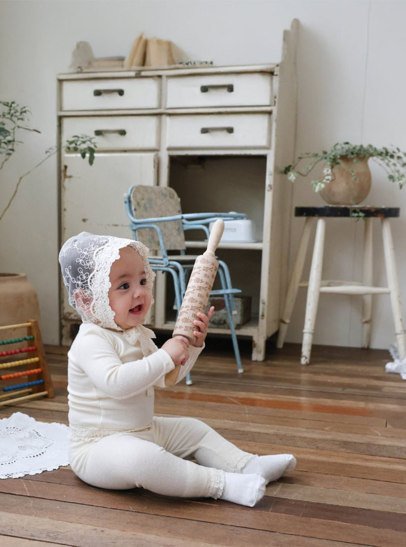 Flo - Korean Baby Fashion - #babygirlfashion - Bebe Frill-Up Basic Set - 3