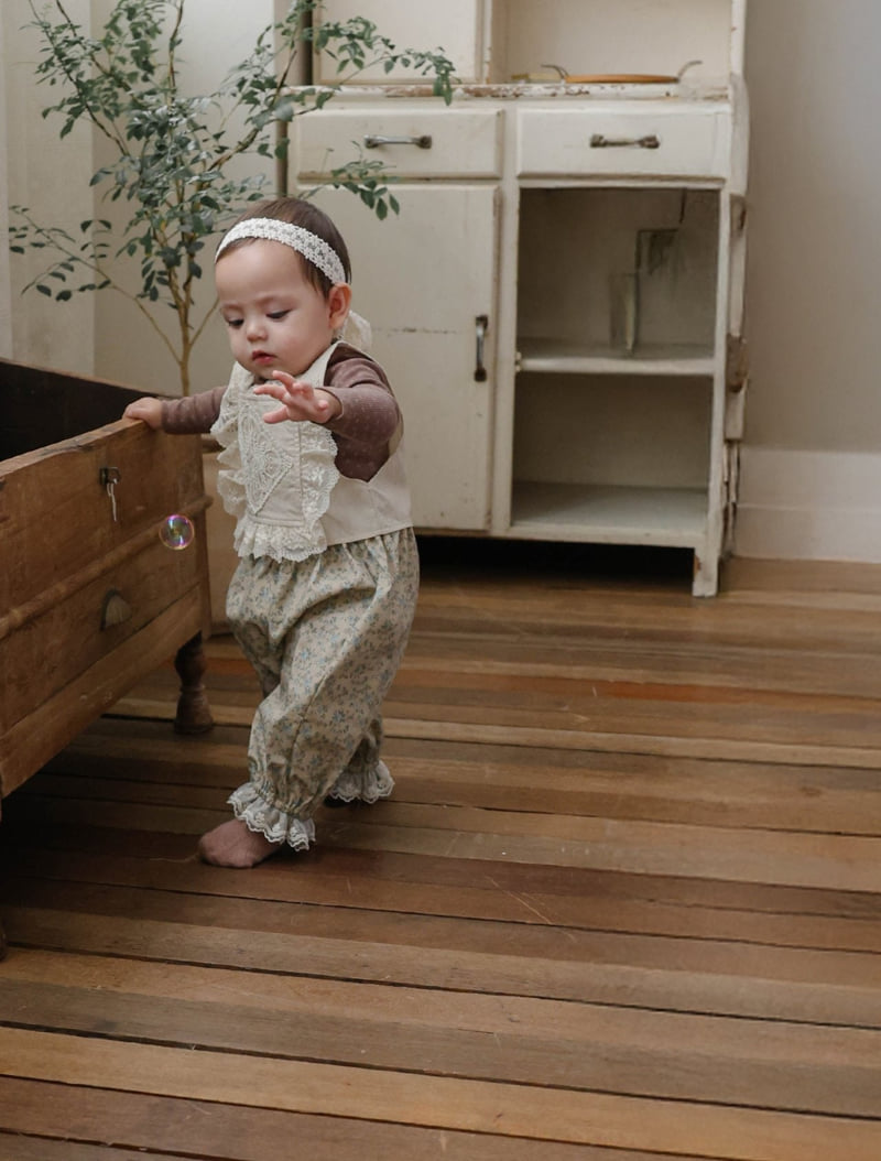 Flo - Korean Baby Fashion - #babylifestyle - Bebe Mongle Frill Pants - 6