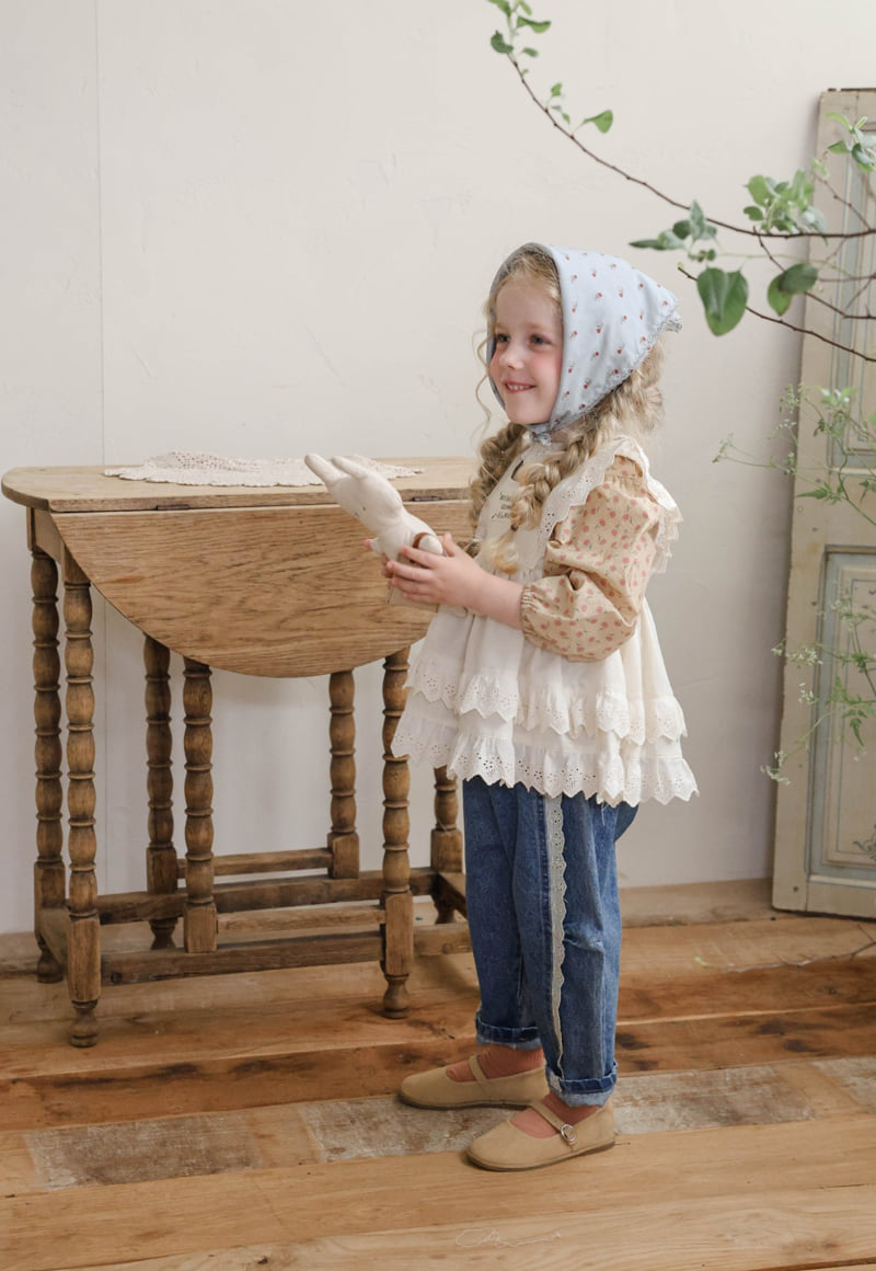 Flo - Korean Baby Fashion - #babyoninstagram - Seesaw Denim Pants - 5