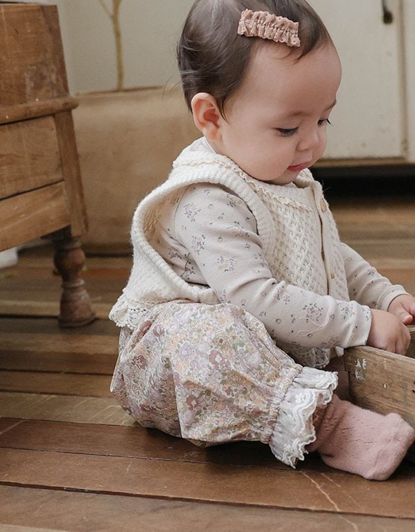 Flo - Korean Baby Fashion - #babyoninstagram - Bebe Mongle Frill Pants - 7