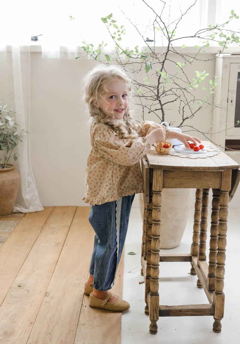 Flo - Korean Baby Fashion - #babyootd - Seesaw Denim Pants - 6