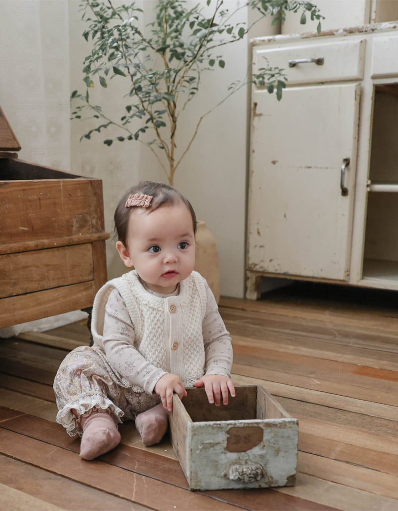 Flo - Korean Baby Fashion - #babyootd - Bebe Mongle Frill Pants - 8