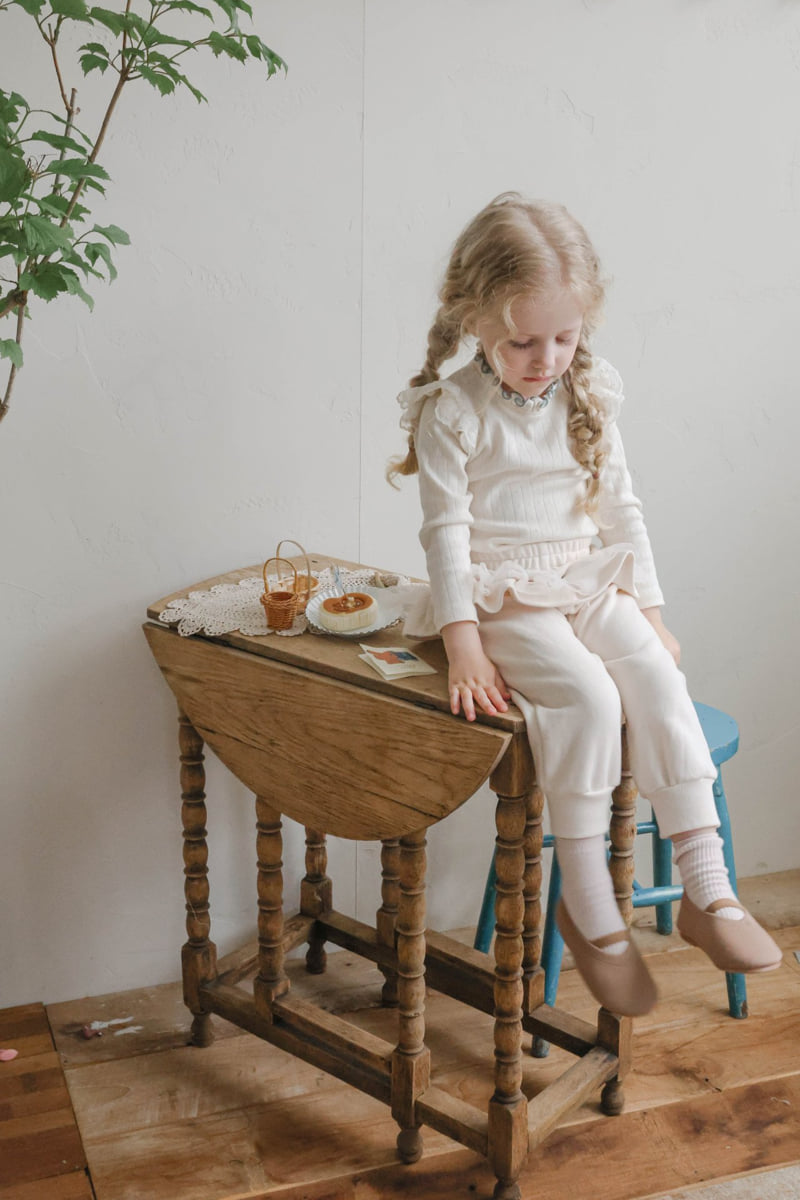 Flo - Korean Baby Fashion - #babyoutfit - Romance Jogger Pants - 12