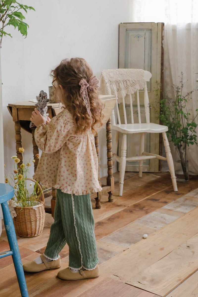 Flo - Korean Baby Fashion - #babyoutfit - Mewy Blouse - 12