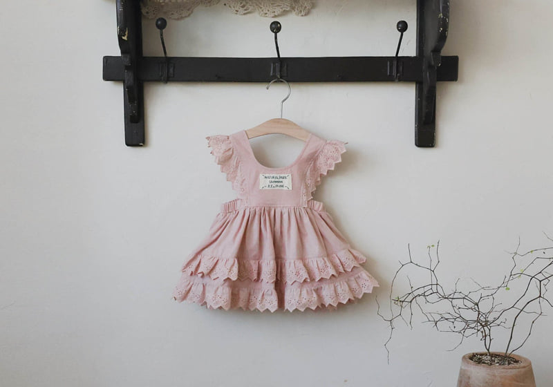 Flo - Korean Baby Fashion - #babyoutfit - Bebe Ashia Apron - 12