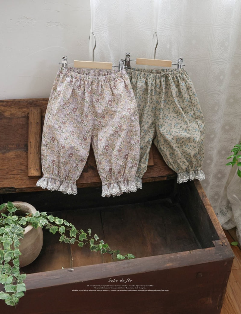 Flo - Korean Baby Fashion - #babyoutfit - Bebe Mongle Frill Pants - 9