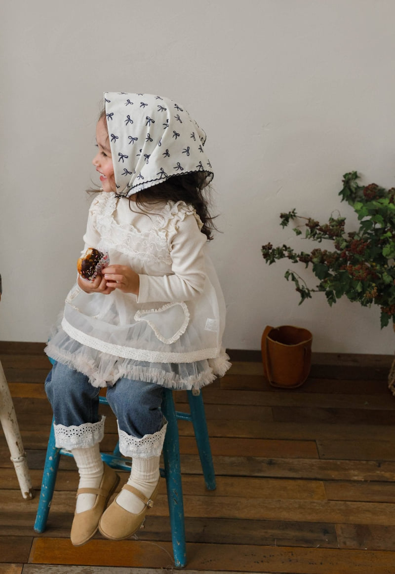 Flo - Korean Baby Fashion - #babyoutfit - Amelie Scarf - 11