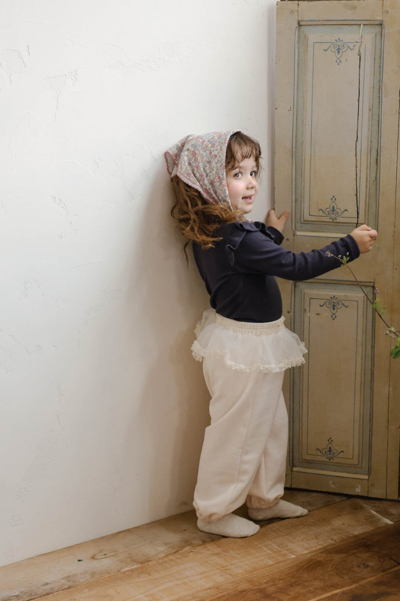 Flo - Korean Baby Fashion - #babyoutfit - Amelie Scarf - 12