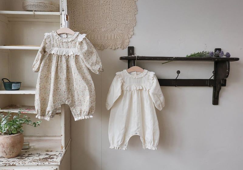 Flo - Korean Baby Fashion - #babywear - Bebe Petite Pop Romper - 12