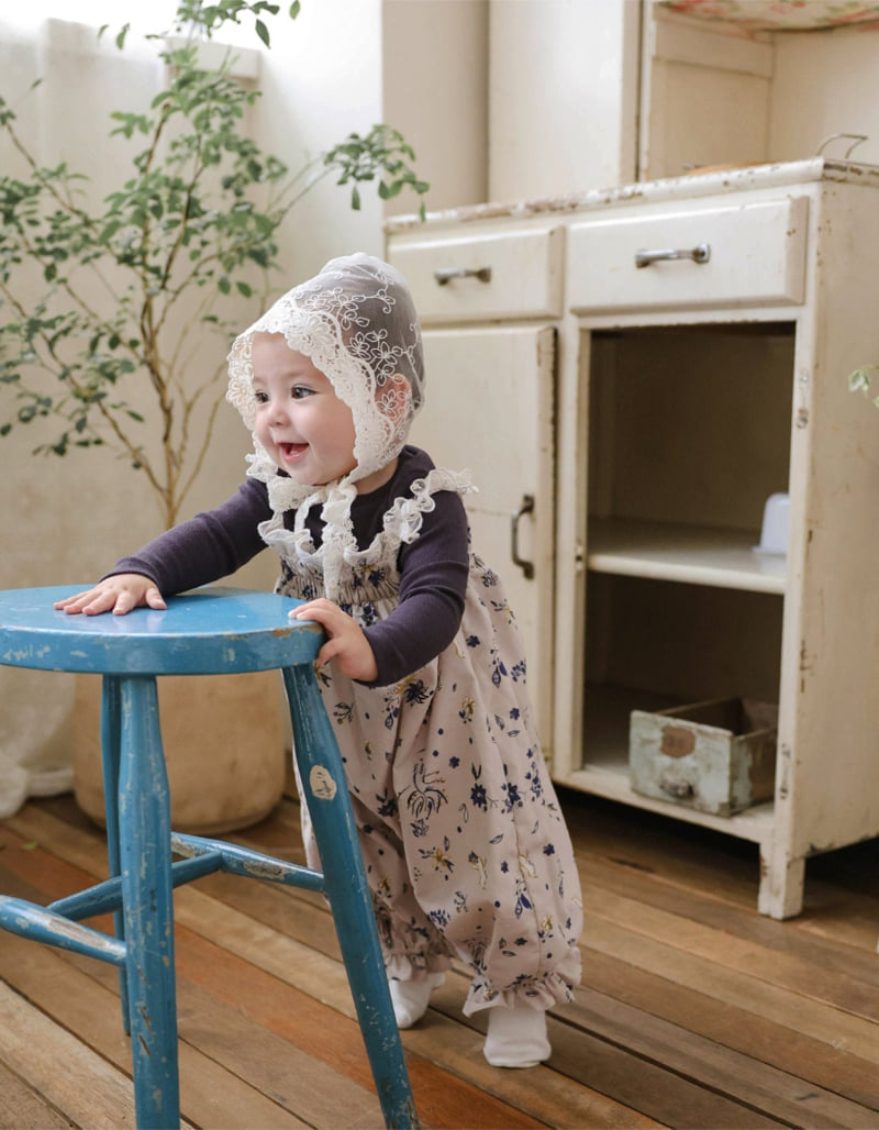 Flo - Korean Baby Fashion - #babywear - Bebe Blooming Overalls - 3