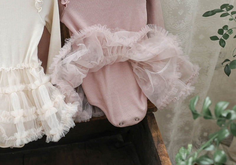 Flo - Korean Baby Fashion - #onlinebabyboutique - Bebe Serena Mini One-Piece Suit - 12