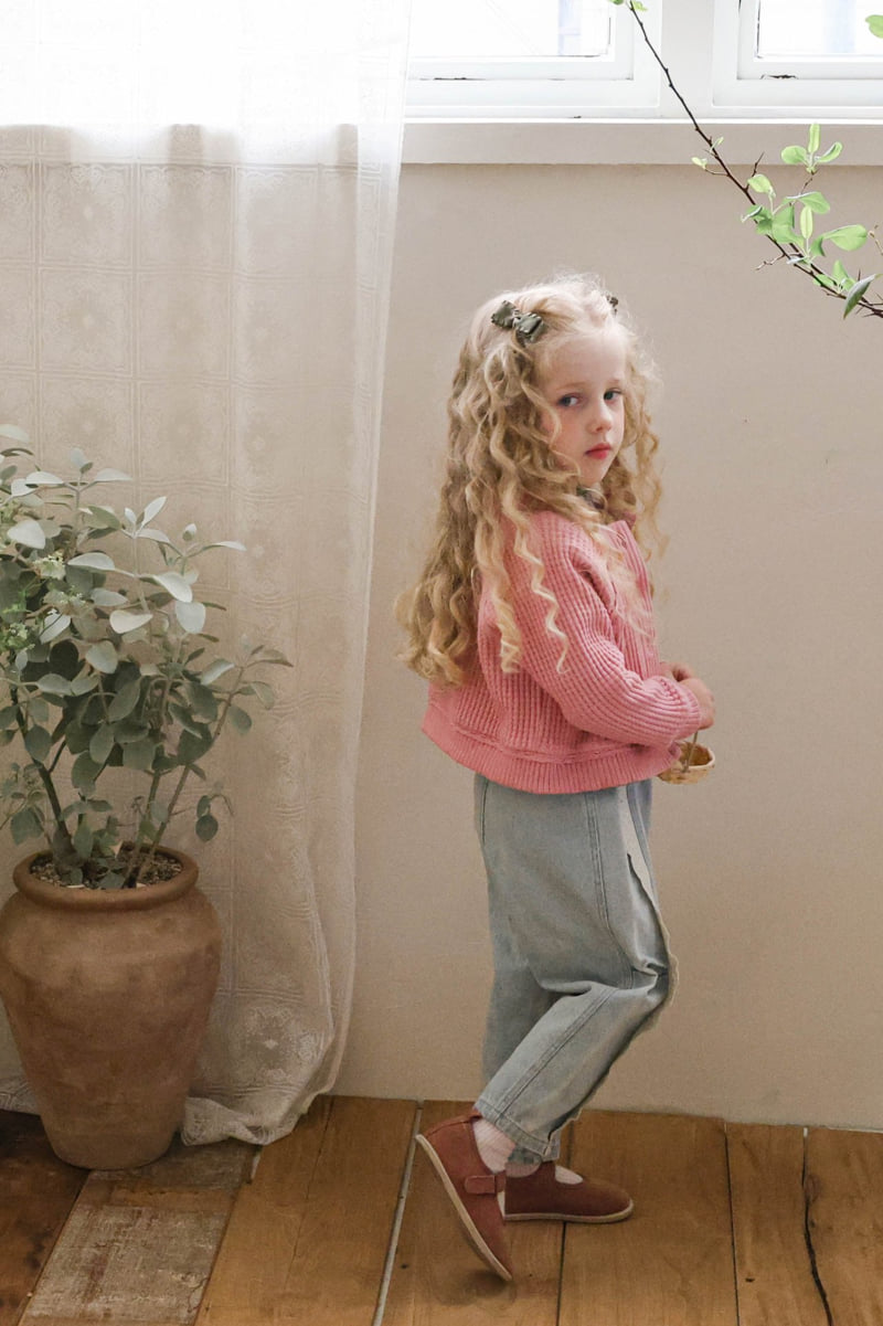 Flo - Korean Baby Fashion - #onlinebabyshop - Seesaw Denim Pants - 11